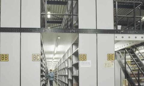 Mezzanine floor 2 tier shelving