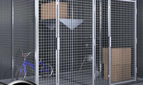 Residential cage storage