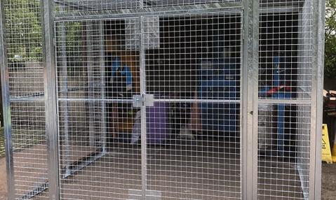 Galvanised mesh
