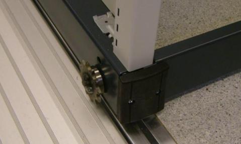 Mobile shelving maintenance and repair