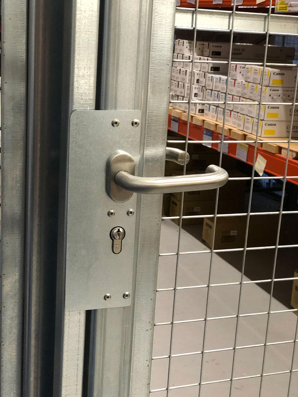deter with lock