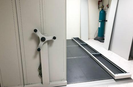 Static shelving to be installed